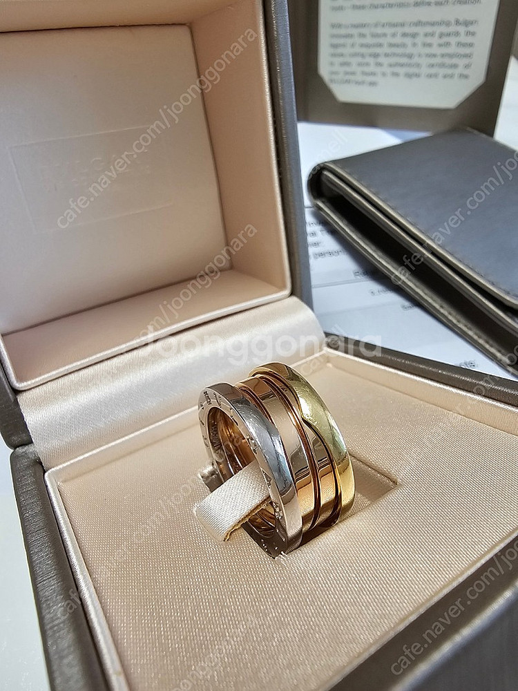 불가리 비제로원 3색 3밴드 가격 다운--4