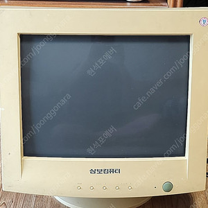 레트로 고전 1999년 삼보 컴퓨터 PC용 17인치 XVGA 브라운관 칼라 모니터 판매