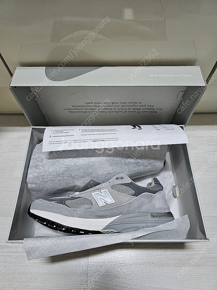 뉴발란스 993 MR993GL 사이즈 9.5--0
