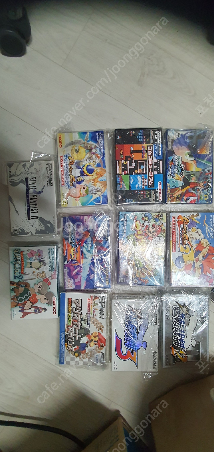 gba 게임보이어드밴스 팩7개팔아요.--0