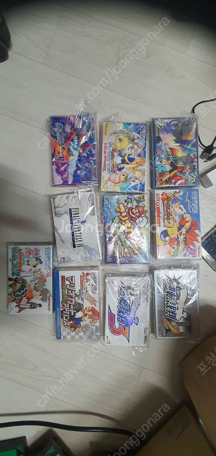 gba 게임보이어드밴스 팩7개팔아요.--1