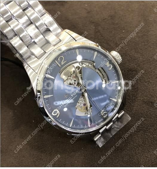 해밀턴 오픈하트 아이스블루 신형 42mm 미착용 새제품--0