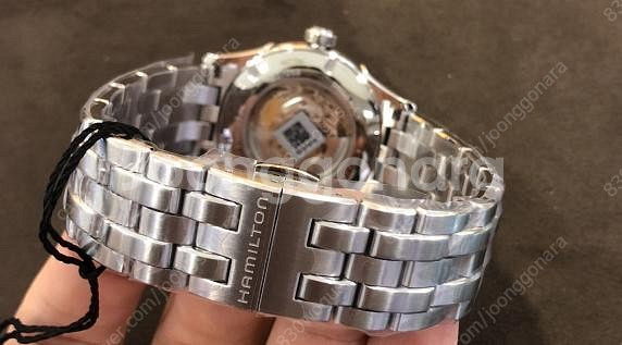 해밀턴 오픈하트 아이스블루 신형 42mm 미착용 새제품--1