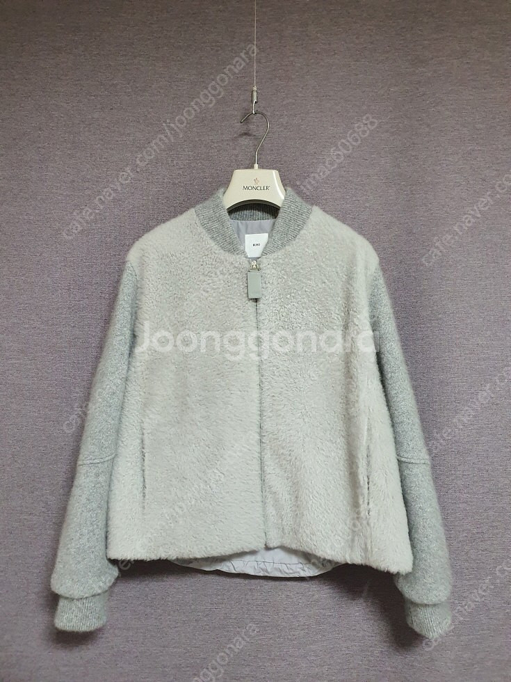 kuho 구호 23fw 양모 무스탕 구스 다운 패딩 코...--1