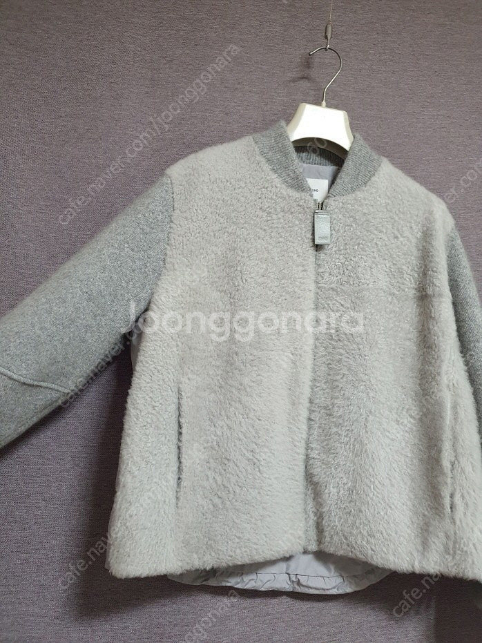 kuho 구호 23fw 양모 무스탕 구스 다운 패딩 코...--8