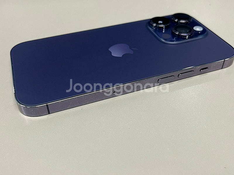 아이폰14프로 딥퍼플 256G 배터리90% 미파손단말기...--7
