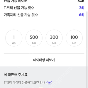 SKT 데이터 2기가 판매 (3,000원)