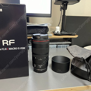 [105만원] 캐논 RF 100mm F2.8 L Macro IS USM 판매합니다.