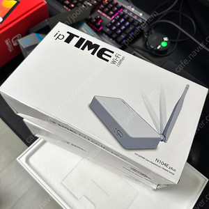 공유기 (신품) ip time n 104e plus