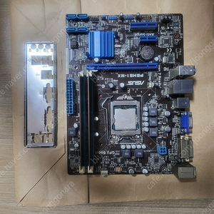 ASUS P8H61-MX (메인보드) + Intel i3-2120 + 삼성램 4G x 2