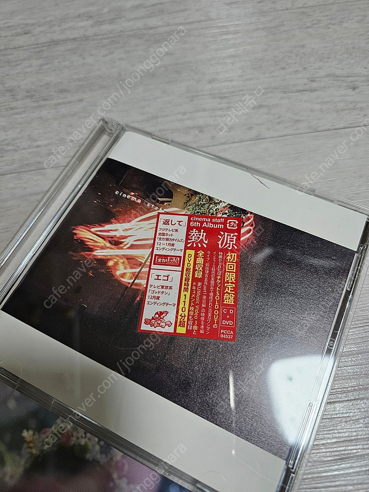 Cinema Staff 씨네마 스태프 초회한정판앨범 3.5.6집--1