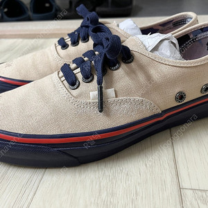 Vans Vault x Nigel Cabourn OG Authentic LX Worn White Navy US10.5 285사이즈 반스볼트 나이젤카본 어센틱