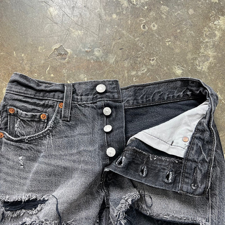 25) 리바이스501 청반바지 핫팬츠 게스 캘빈클라인 디젤 이미지