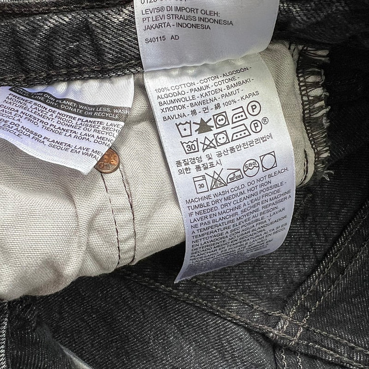 25) 리바이스501 청반바지 핫팬츠 게스 캘빈클라인 디젤 이미지