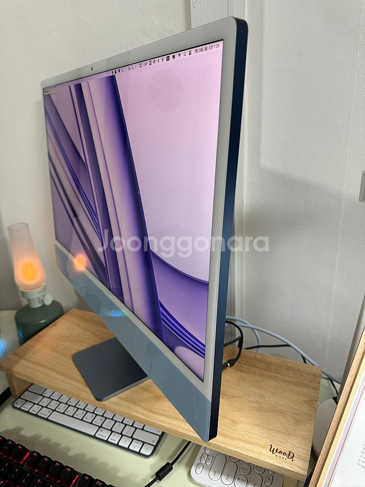 M1 아이맥 블루 24형 고급형 8GB 512GB 풀패...--6