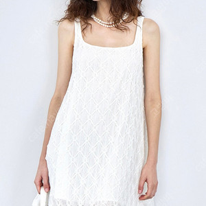 아상블라주 Plage Jacquard Lace Dress (자카드 레이스 원피스)