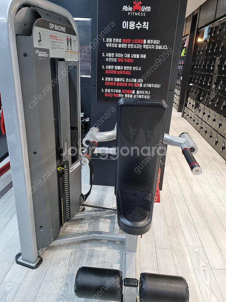 헬스기구 너틸러스 임팩트라인 딥스 머신, 사이드레이즈 ...--0