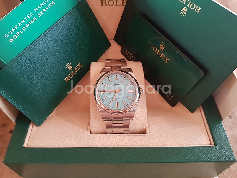 로렉스 오이스터 퍼페추얼 41mm 더콰이즈 124300--3