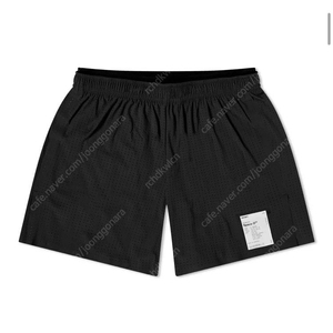 (새상품/1) 세티스파이 satisfy space-o 5" running shorts black