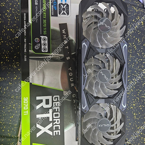 3070ti 갤럭시 블랙 3팬