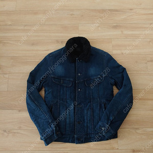 리 라이더스 Lee Riders. Denim trucker jacket. 쉐르파 양털안감 트러커 데님자켓. L 95사이즈.