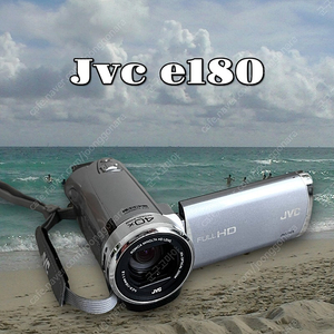 추천/ Jvc e180 실버 빈티지 캠코더 카메라