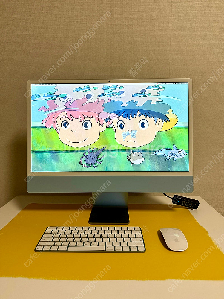 아이맥 m1 블루 1tb--0