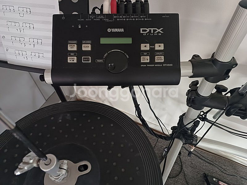 야마하 dtx 전자드럼--3