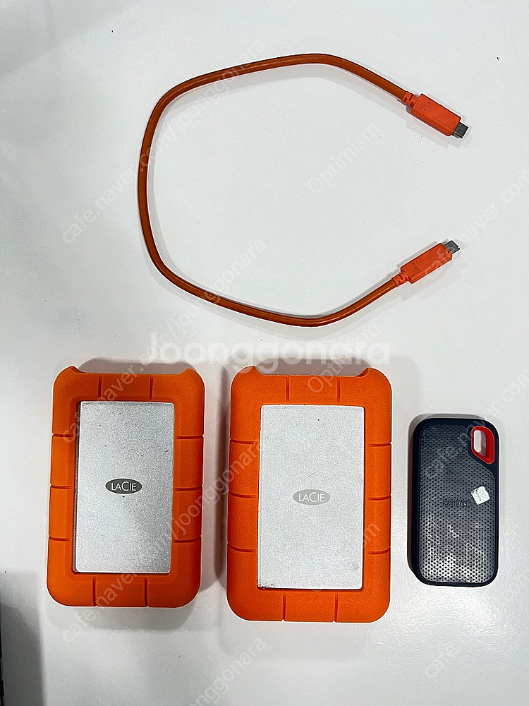 Lacie Raid 4tb, Lacie USB-C 2t...--0