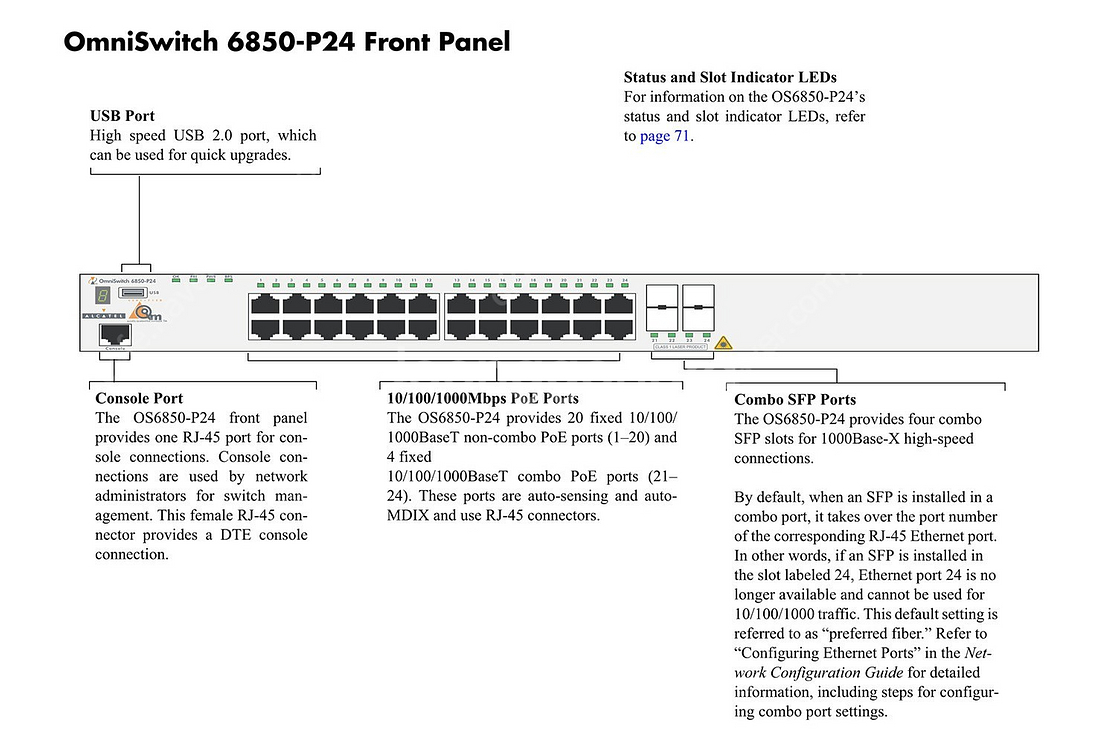 옴니스위치 6850-P24 / +PSU 360W / G...--2