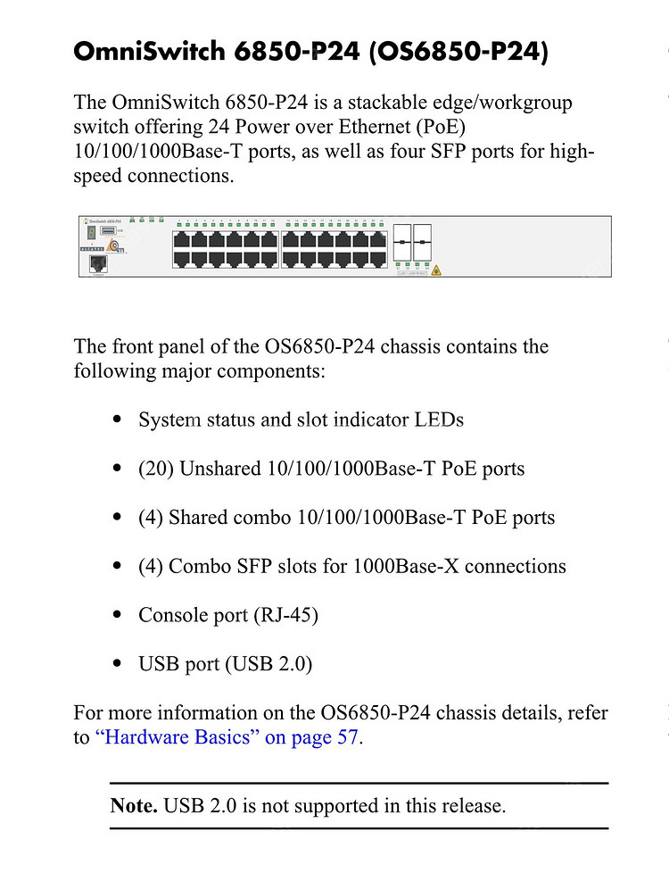 옴니스위치 6850-P24 / +PSU 360W / G...--3