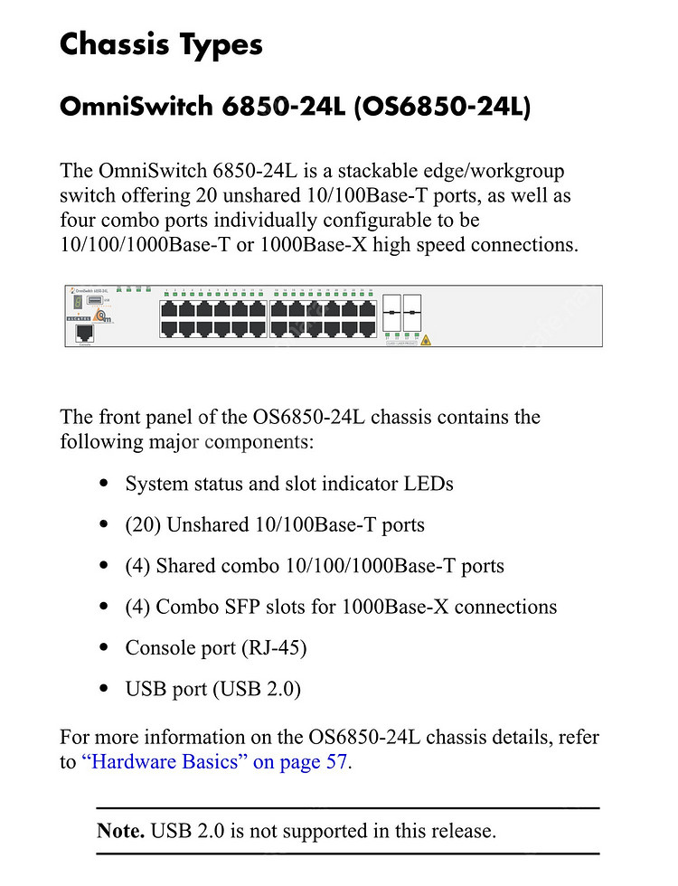 옴니스위치 6850-24L / +PSU 126W--3