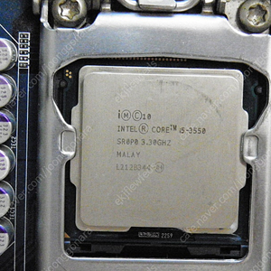 인텔 아이비브릿지 소켓 1155 i5 3550 cpu 팝니다.