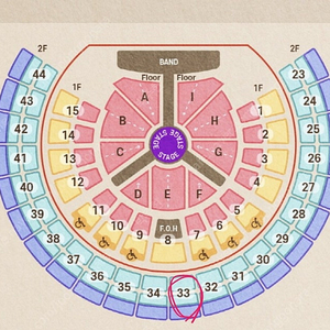 성시경 콘서트 일요일 33구역 2연석