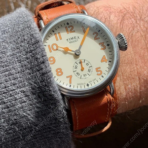 TIMEX Midget 타이맥스 1917's 1차대전 미군시계 복각 일본 2500개 한정판 크림다이얼 트렌치워치