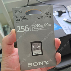 소니 메모리카드 256gb v60 미개봉