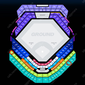 최강야구vs동의대 나무증권석 3층 4층 지정석 2연석 (322구역, 403구역)