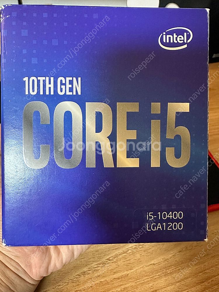 인텔 i5 10400 번들쿨러세트(내장그래픽) cpu ...--0