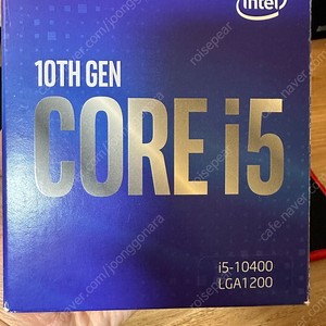 인텔 i5 10400 번들쿨러세트(내장그래픽) cpu 팝니다