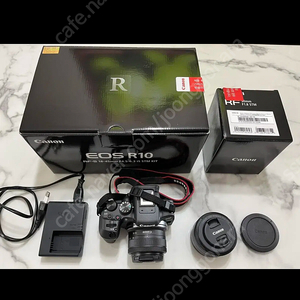 캐논 eos r10 번들킷18~45+rf50mm 단렌즈