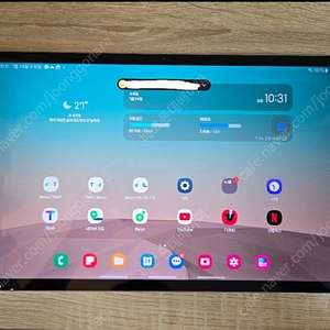 삼성 갤럭시탭 S7 FE 64기가 와이파이 실버 팝니다