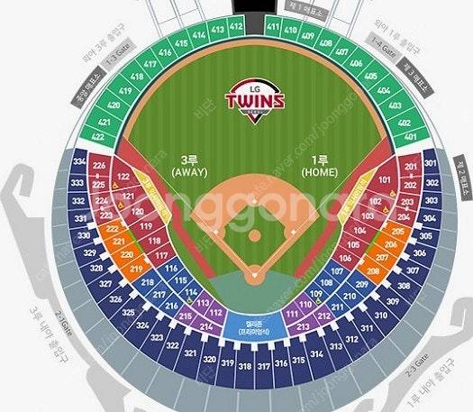 8월7일(수) 엘지(lg) vs 두산 1루 익사이팅존 ...--0