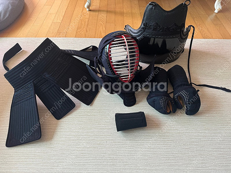 성인용 검도 호구 셋트 손목보호대 및 가방포함--6