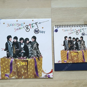 SS501 잡지,dvd,캘린더