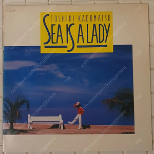 시티팝 토시키 카도마츠 Sea Is A Lady lp