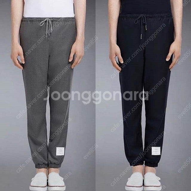 톰브라운 남성 조거 팬츠 밴딩 바지 2칼라--1