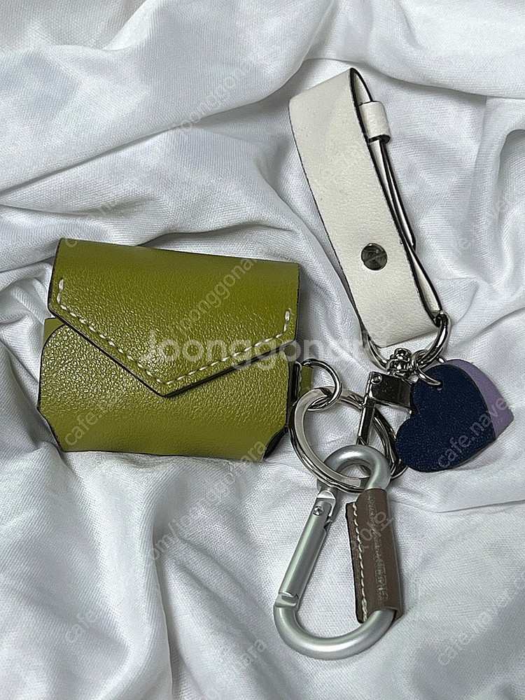 (S급)에어팟 프로2 애플케어+그리디파머스 가죽케이스--1