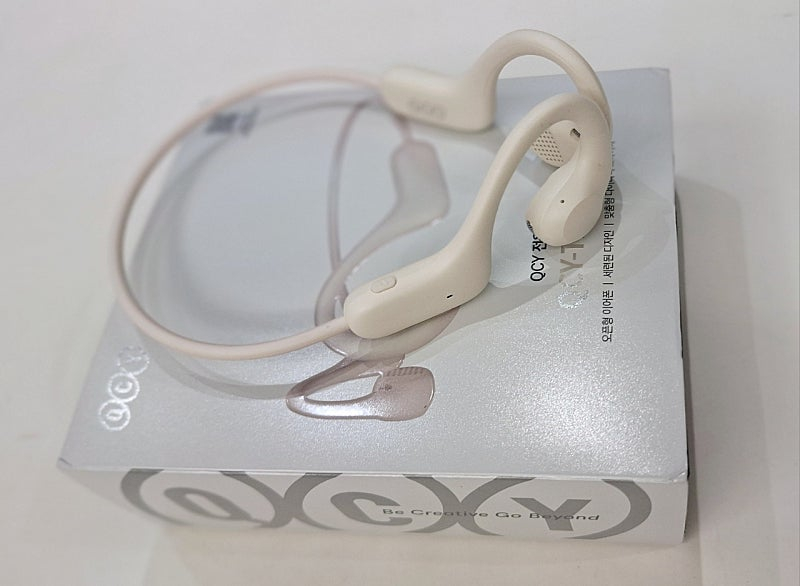 QCY 넥밴드 오픈형 무선 이어폰 T22app--0