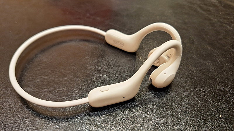 QCY 넥밴드 오픈형 무선 이어폰 T22app--1