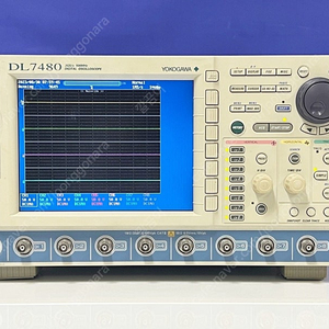 Yokogawa 요꼬가와 DL7480 8CH 오실로스코프 중고계측기 팝니다